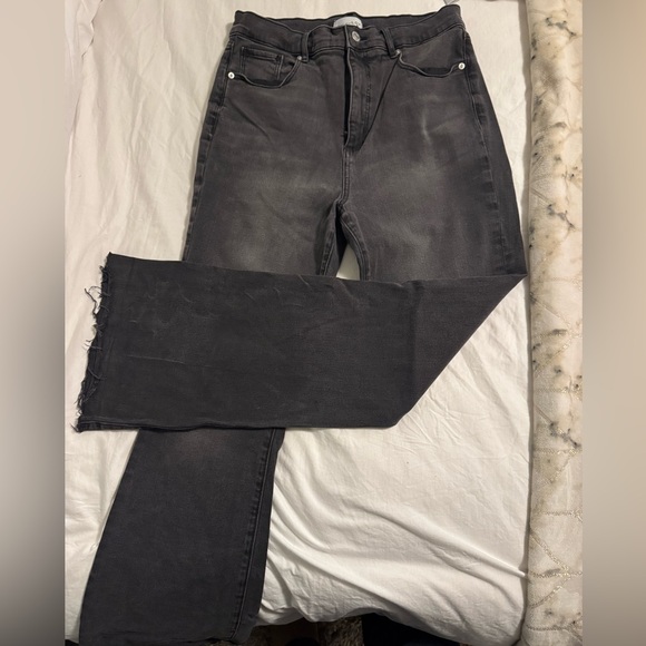 Curvy High Rise Slim Flare Jeans - Picture 2 of 6